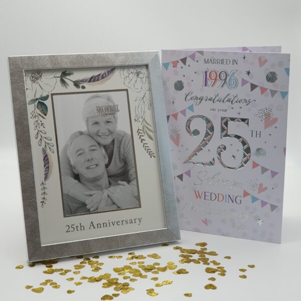 Milestone Anniversary Frame and Card