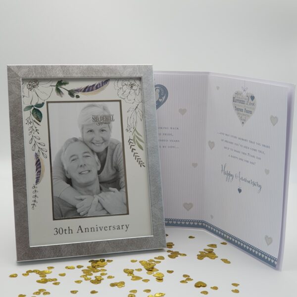 Milestone Anniversary Frame and Card - Image 3