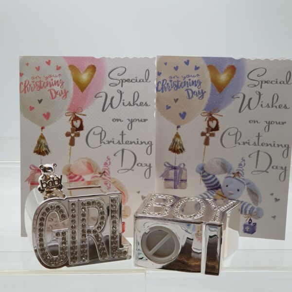 Baby’s Silver and Stone Money Boxes - Image 4