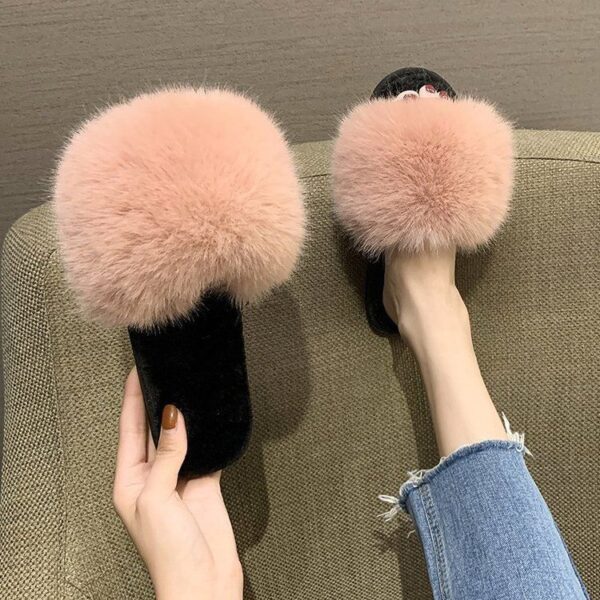 Fluffy Slippers (various colours) - Image 9