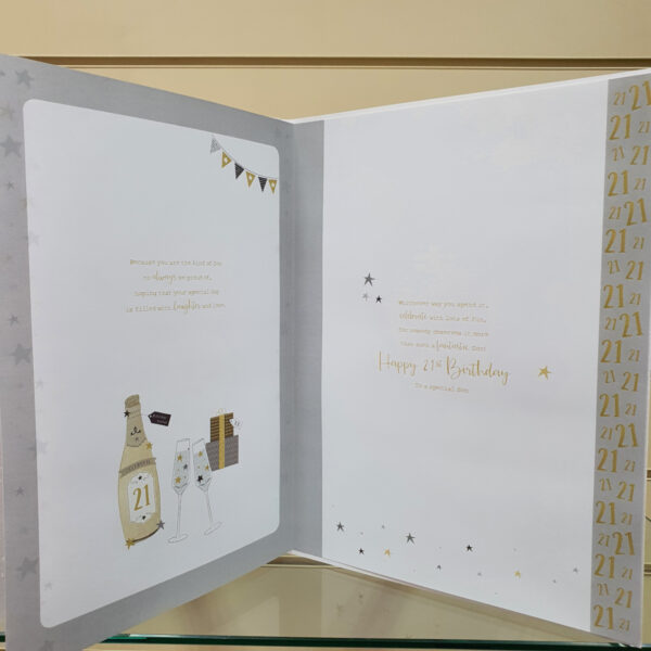 Boxed 21st Milestone Birthday Cards - Image 5