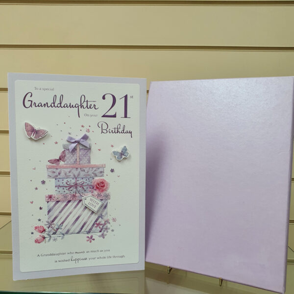 Boxed 21st Milestone Birthday Cards - Image 3