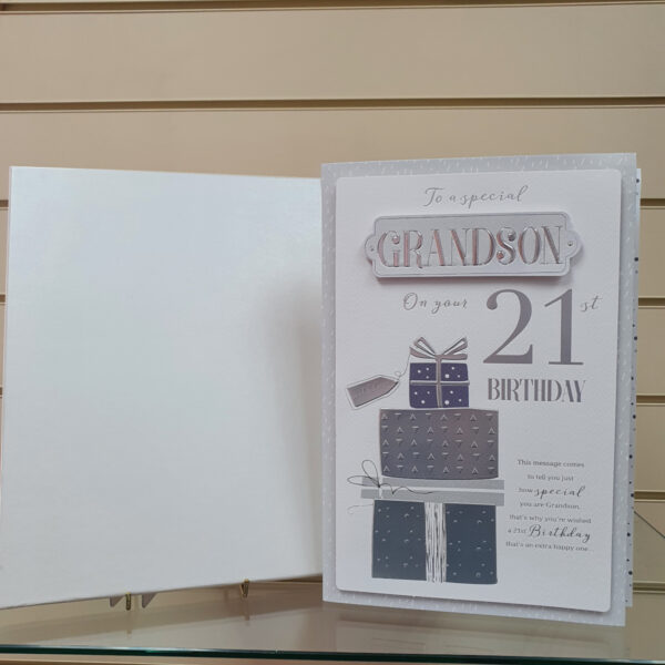 Boxed 21st Milestone Birthday Cards - Image 4