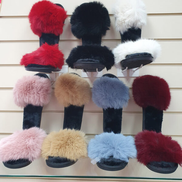 Fluffy Slippers (various colours)