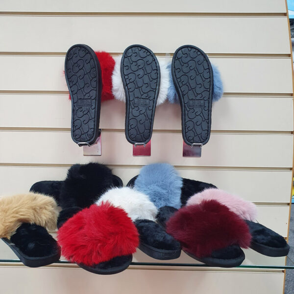 Fluffy Slippers (various colours) - Image 4