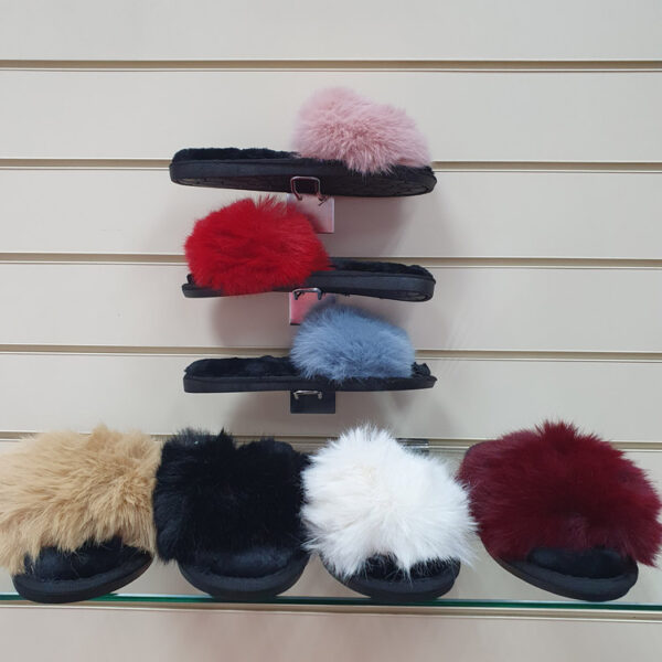 Fluffy Slippers (various colours) - Image 5