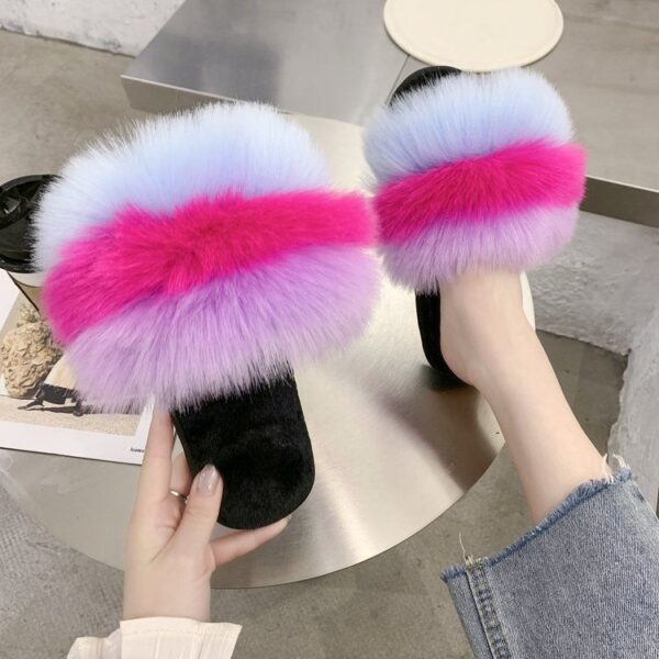 Fluffy Slippers (various colours) - Image 11