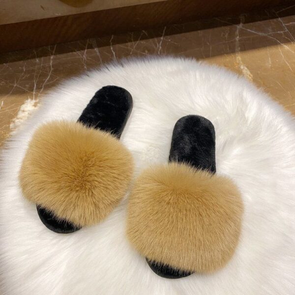 Fluffy Slippers (various colours) - Image 3