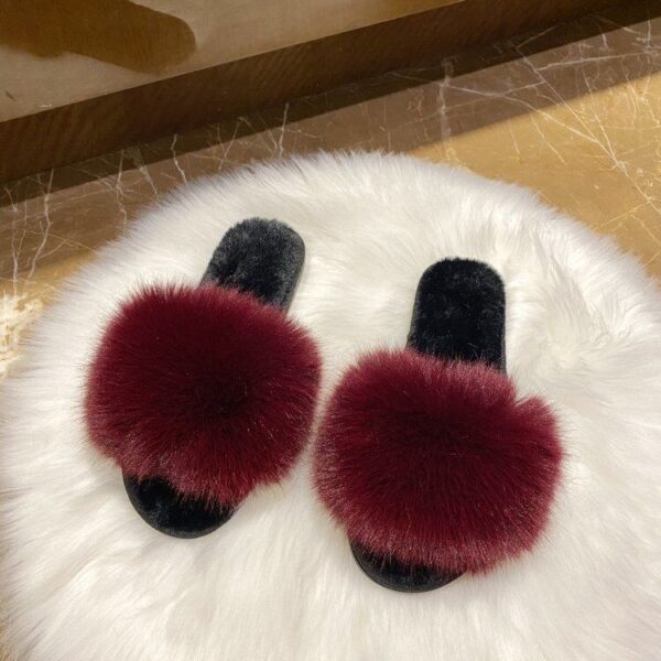 Fluffy Slippers (various colours) - Image 2